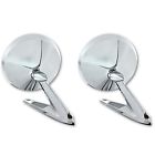 110175-f646606-exterior-passenger-screws-r-rh Octane Lighting Ford Mustang Left Right Convex Chrome Glass Side