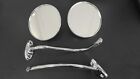 12302 Retro Parts Outside Mirror Arm Chrome Set
