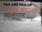 22-2164-6 Auto Tech Black Universal Mount Van Truck Mirror 053217060305