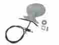 234-lhpr Pg Classic Mopar 1971-74 B E-body Paint Remote Left Side Mirror