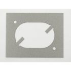 33-185374-1 Camaro Remote Mirror Bezel Door Panel Reinforcement Plate Eckler