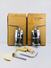 35-1834 Key Vintage Original Antique Truck Exterior Side Mirror Nos Pair