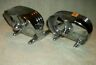 40121 Yankee Rare Twin Base Fender Mounting Mirrors For Rat Rod