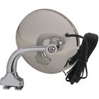 48-374635-1 Convex Peep Mirror With Led Directional Stainless Steel Diameter Eckler