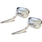 50-326047-1 Chevelle Chrome Clear Shot Outside Door Mirrors Eckler