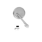 57-303001-1 Chevy Outside Rear View Mirror Peep With Straight Arm Eckler