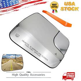 68402094aa New Passenger Side Mirror Glass For Ram 1500 2020 - 2024 Heated With Blind Spot