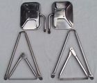 73-87 73-80 Oem Gm Chevy Gmc Factory Optional Stainless Steel West Coast Towing Mirrors 81-87