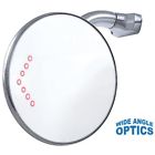 80-338059-1 Early Chevy Outside Rear View Mirror Peep With Curved Arm