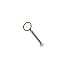 804314146573 Willys Round Mirror With Arm Bracket For