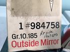 984758 Pontiac Nos Right Side Mirror Kit