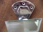 A-17682-ss Vintique Ford Model Inside Rear View Mirror Closed Car Stainless