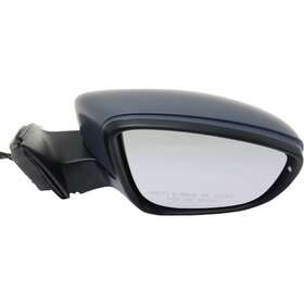128-65544r Aapf Passenger Side View Mirror Power With Memory Opt 6xf Fits 16-20 Passat