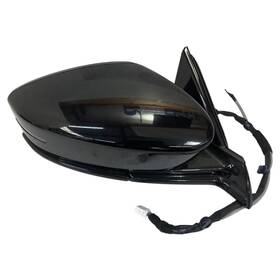 128-12862b Acura 2023-2025 Mdx Right Passenger Door Mirror With Power Fold Black Factory Oem