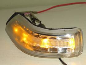 607387 Acura Mdx Tl Turn Signal Mirror Left 2007 2008 2009 2010 2011 2012 2013 2014