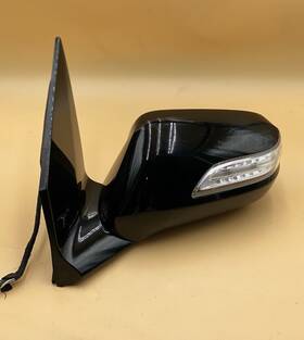 759897ac Acura Mdx Driver Lh Left Side View Power Heated Mirror Black 2009-2013