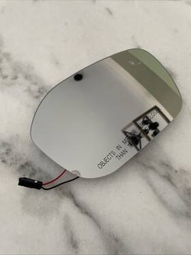 76203-3s5-a11 Acura 23-24 Integra Front Right Passenger Door Mirror Glass With Blind Spot Oem