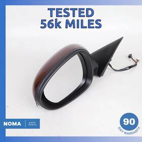156135684 Alfa Romeo 17-21 952 Giulia Left Driver Side Door Rear View Mirror Red Oem 56k 156135684 Alfa Romeo 17-21 952 Giulia Left Driver Side Door Rear View Mirror Red Oem 56k