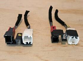 6000626292 Alfa Romeo 17-24 Stelvio Oem Mirror Door Harness Connector Lh Rh Heat Dimm/blind