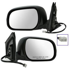 Am-4024741859 Am Autoparts Power Heated Signal Side View Mirrors Pair Set For 09-12 Toyota Rav4