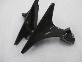 8d33-17e743-ab Aston Martin Dbs V12 Carbon Fiber Right And Left Mirror Bases