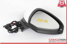 041409 Audi 17-24 A4 Quattro Front Right Passenger Side Door Rear View Mirror White Oem