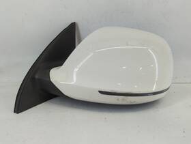 128-51135 Audi 2007-2009 Q7 Driver Left Side View Power Door Mirror White Vyx3h