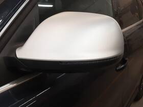 128-64570l Audi Oem Side View Door Mirror For Sq5 Left Slvr Pwr Heat Turn Cvr Scratch