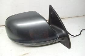 128-64587ar Audi 15 2015 Q7 Passenger Rh Door Mirror With Lighting Package Oem