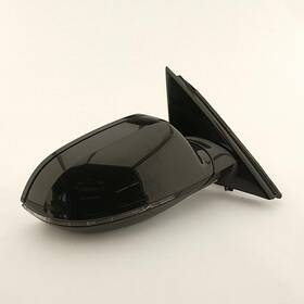 128-64750ar Audi Oem Side View Door Mirror For A8 Right Blk Pwr Turn W-cam Cvr-scrape