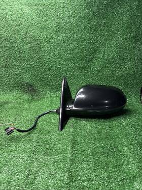 128-64755al Audi 2011-2012-2013-2014 A8 Driver Side View Mirror Power Painted Finish Black