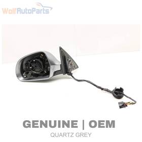 4f1857409as Audi 2009-2011 A6 - Left Side View Mirror With Memory