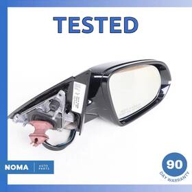 4h1857410n Audi 11-18 D4 A8l Right Passenger Rear View Door Mirror With Camera Black Oem