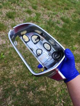 8f0857527a Audi B8 A4 S4 A5 S5 Aluminum Door Mirror Cap Cover Set Oem /528a Tl