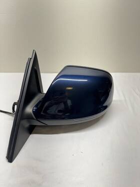 8r1857409e Audi 2009-2014 Q5 Left Driver Side View Power Door Mirror Blue Oem