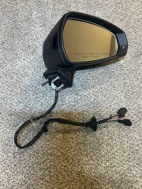 8v5857410l Audi 2015-2020 A3 Front Right Passenger Side Rear View Heated Mirror Oem