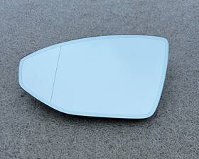 925-2387-001 Audi 19-25 Original A6 A7 A8 Left Side View Mirror Wide Angle Glass Auto Dim