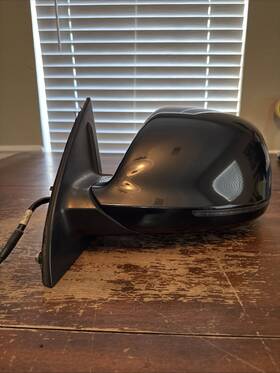 Audi Q7 Oem Side Mirror U12157 2007-2015 Power Left Drivers In Black Oem. U1242468