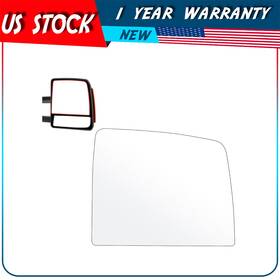 Adp11803301s Autodayplus Towing Mirror Glass Upper Replace For 08-17 Toyota Sequoia Tundra Passenger Side