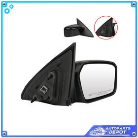 Wa131wy402ys Autoparts-depot Rh Side Mirror For 06-10 Ford&mercury&lincoln Fusion&zephyr Black Power Heated