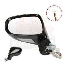 10060210 Autosuperstar Left Side Mirror Black Manual Fold Power Heated For Lexus Is250 Is350 2006-2008