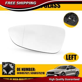 5c6857521b Auxito 3c8857521 Left Driver Side Mirror Glass Heated For Volkswagen Cc Eos