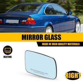 51168247134 Auxito Mirror Glass For 2001-2006 Bmw 325ci 330ci 06-08 750li 750i Right Heated
