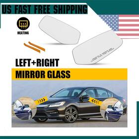 76253t2ga11 Auxito 2pcs Mirror Glass Left Right Side Power Heated For 2013 2014 - 2017 Honda Accord