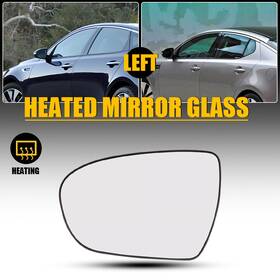 876112t110 Auxito Mirror Glass For 2011-2016 Kia Optima Heated With Backing Plate Driver Left Side