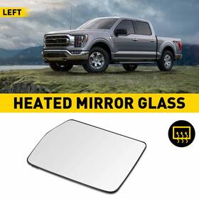 8l3z17683ea Auxito Driver Left Side Power Mirror Glass Fit For 2005-2010 Ford F150 Truck 7l3z17k707