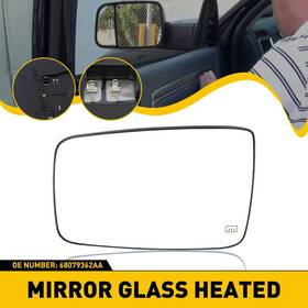 Jrhsj-ram-10-19-l Auxito Exterior Mirror Glass Power Heated Lh Diver Side For Dodge Journey Brand New Jrhsj-ram-10-19-l Auxito Exterior Mirror Glass Power Heated Lh Diver Side For Dodge Journey Brand New