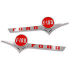 B6c-16720-pr 1956 Ford Pickup Hood