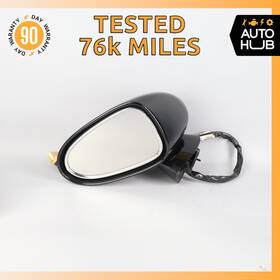 3w5857527 Bentley 06-12 Continental Flying Spur Left Side Rear View Door Mirror Oem 76k