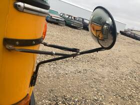 A3fe Blue Bird Steel Right/passenger Door Mirror - Used